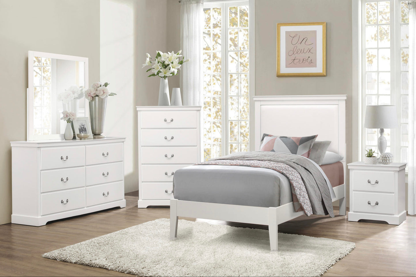 Bedroom Set Deal BMZ2651519WHT