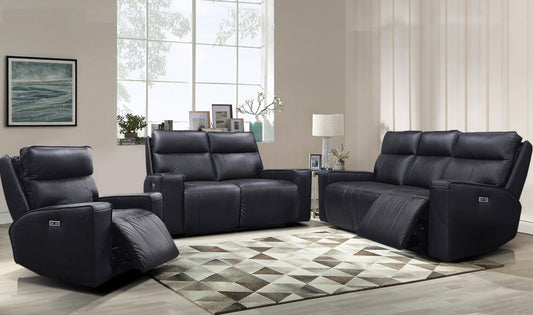 Electric power recliner sofa set deal ERSMZ66599943P-BLK