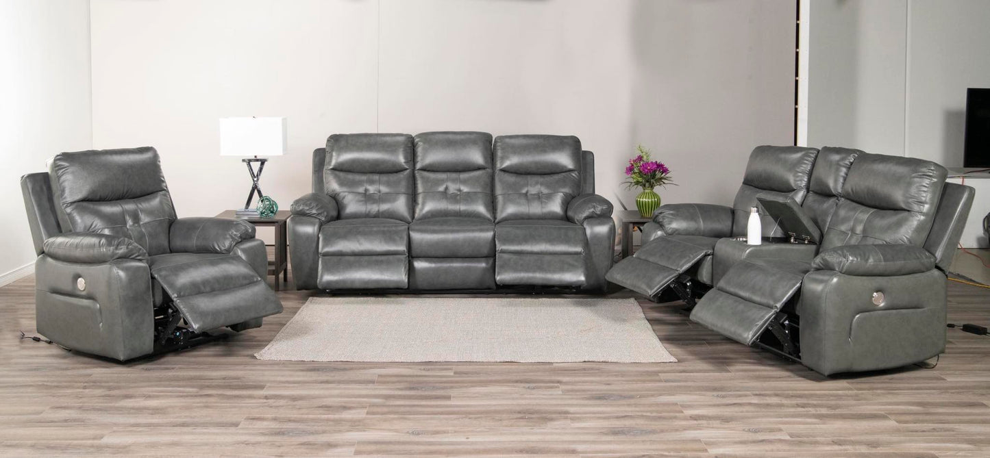 Electric power recliner sofa set deal ERSMZ6659951P-GRY
