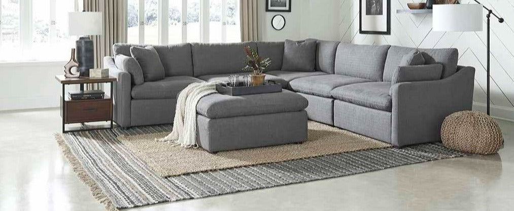Modular Sectional Fabric sofa set deal SFSMZ4659544GY