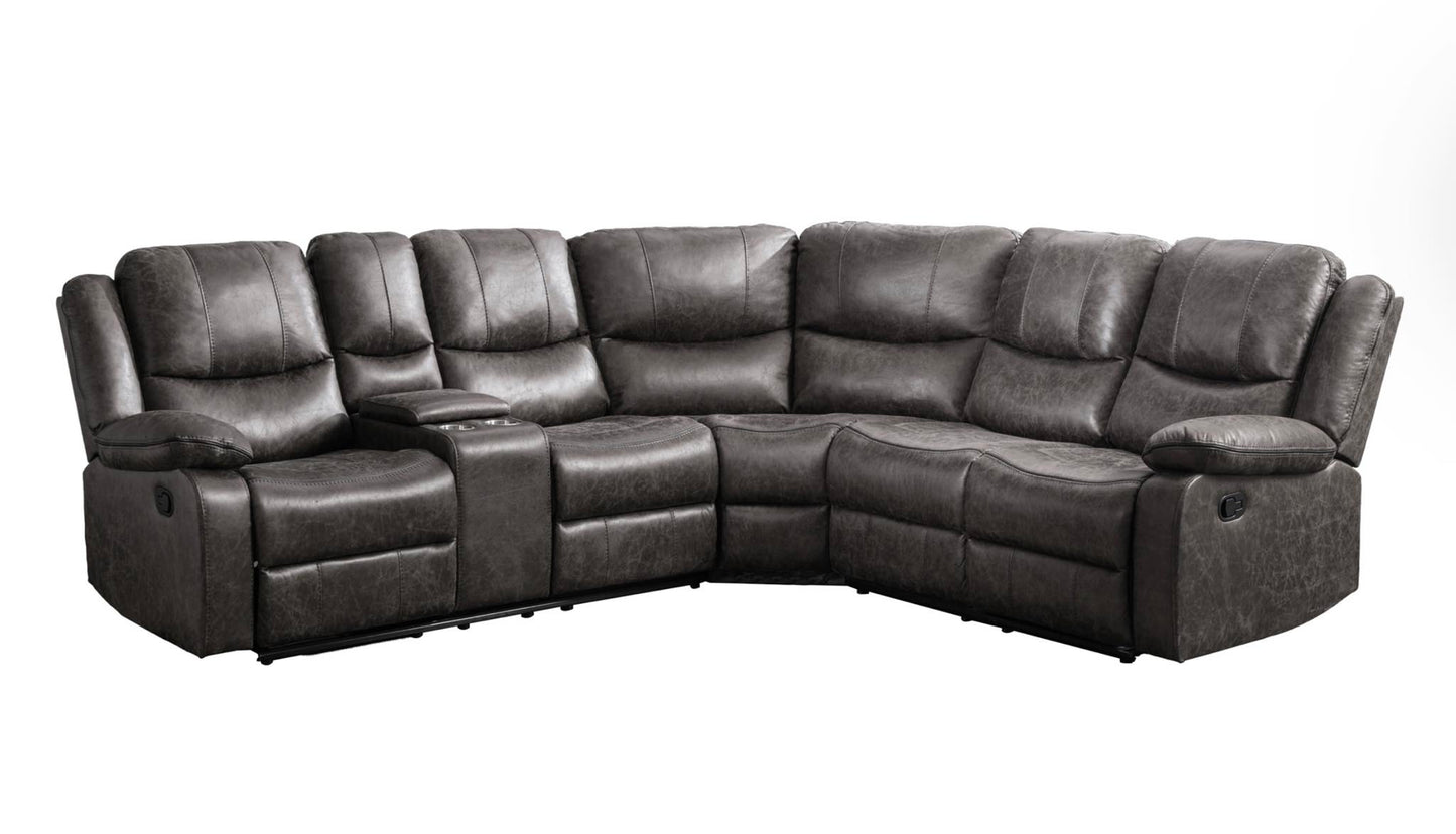 Sectional Recliner sofa set deal SRSMZ46599849GRYSS