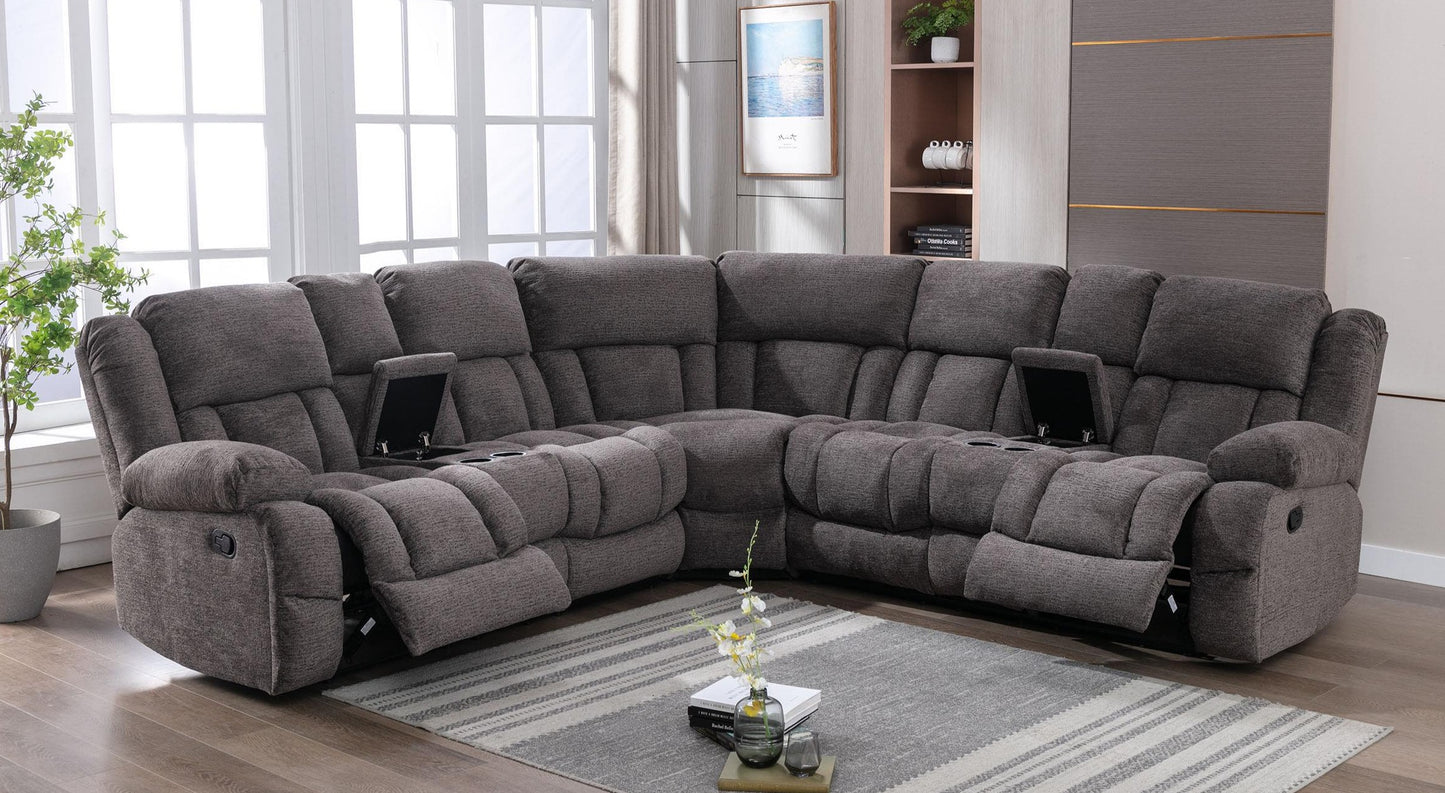 Sectional Recliner sofa set deal SRSMZ46599928GRYSS
