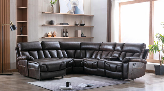 Sectional Recliner sofa set deal SRSMZ46599931BRWSS6L