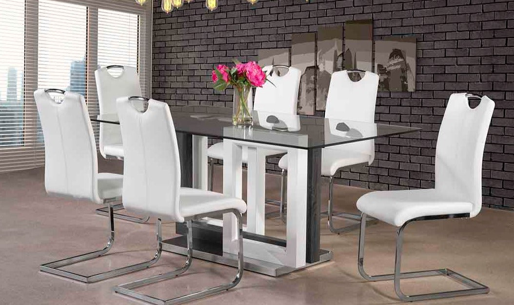 Glass top dining Set deal GTDMZ3656825/5599SWT