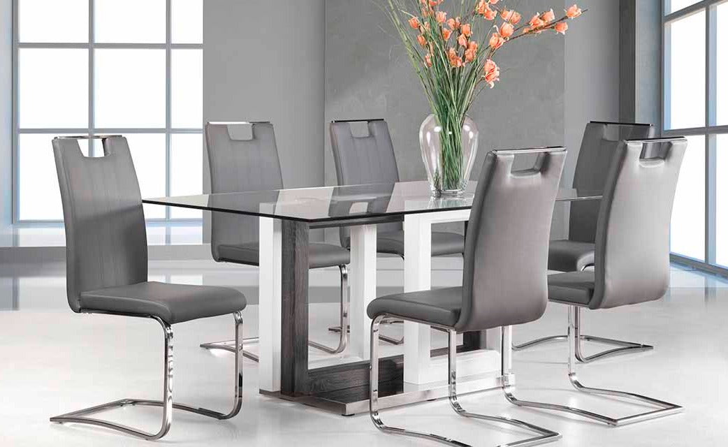 Glass top dining Set deal GTDMZ3656825/738S4GY