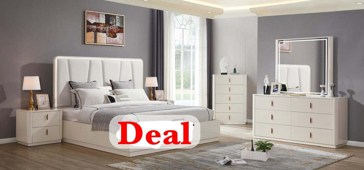 SQU# GLO1 Set Deals with Mattress, FREE DELIVERY & SETUP