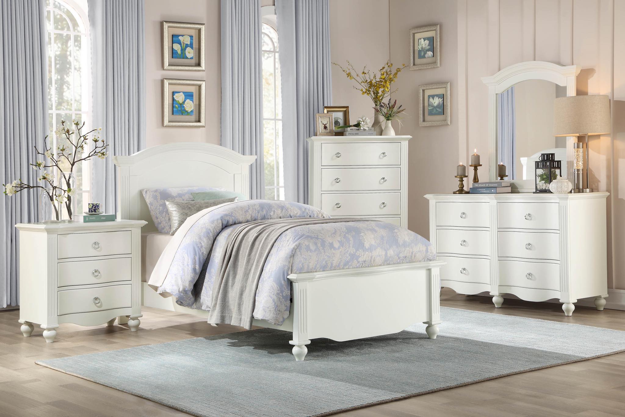 Bedroom Set Deal BMZ2652058WHT