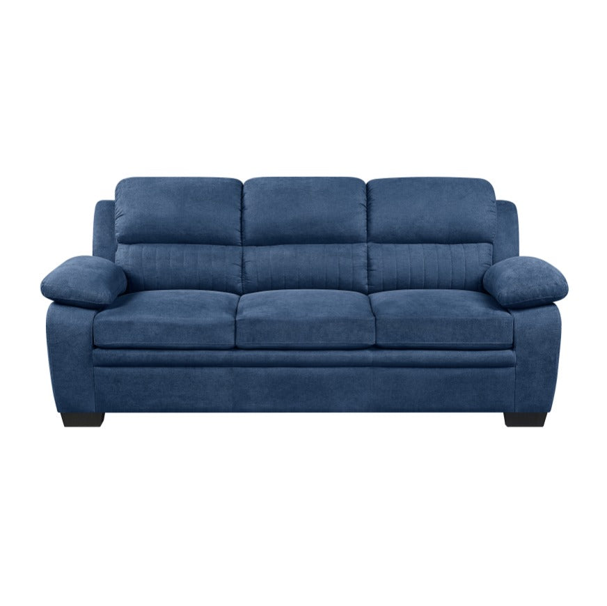 DNS 9333BU Fabric Sectional Sofa