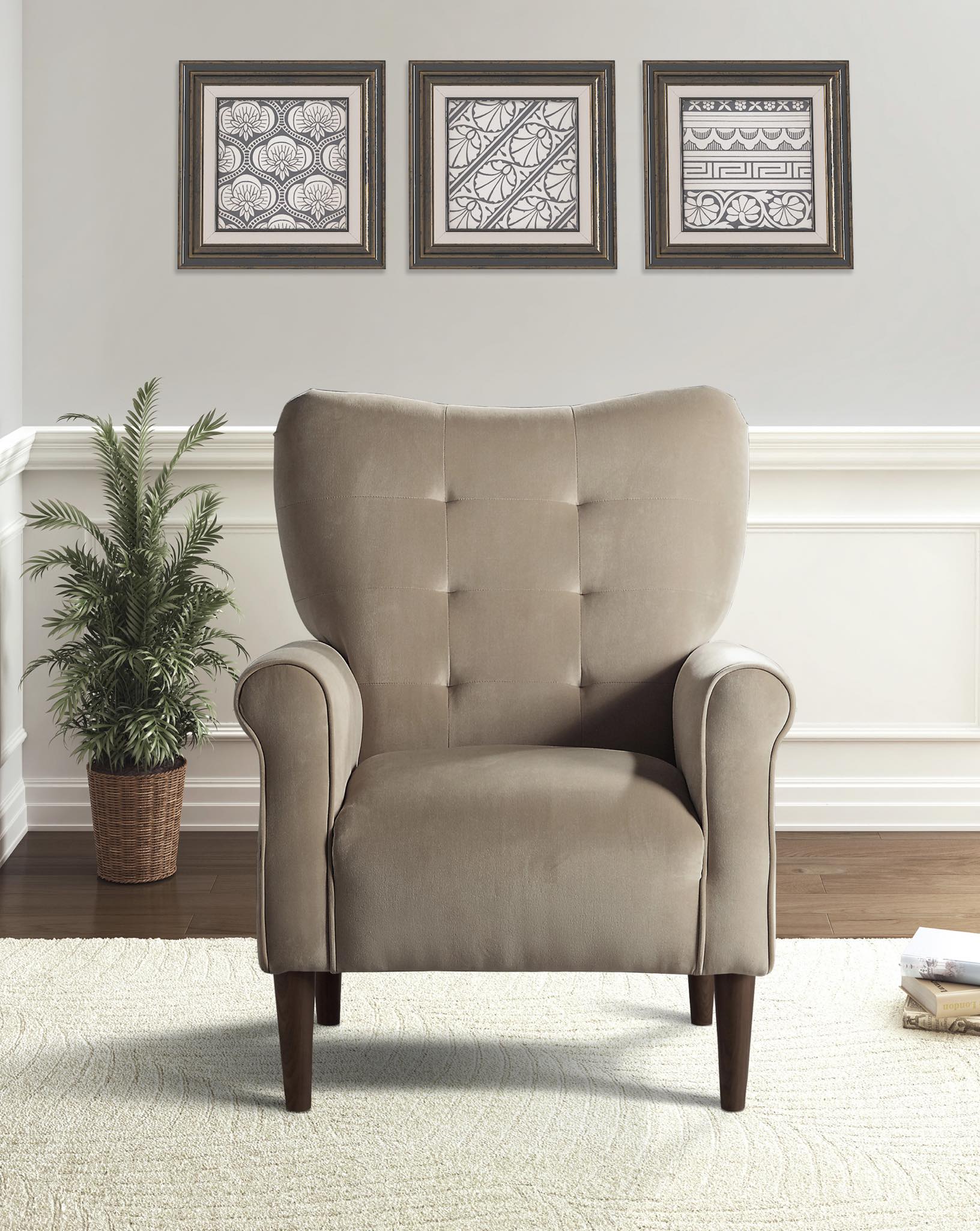 Accent chair ACMZ9651046BR-1