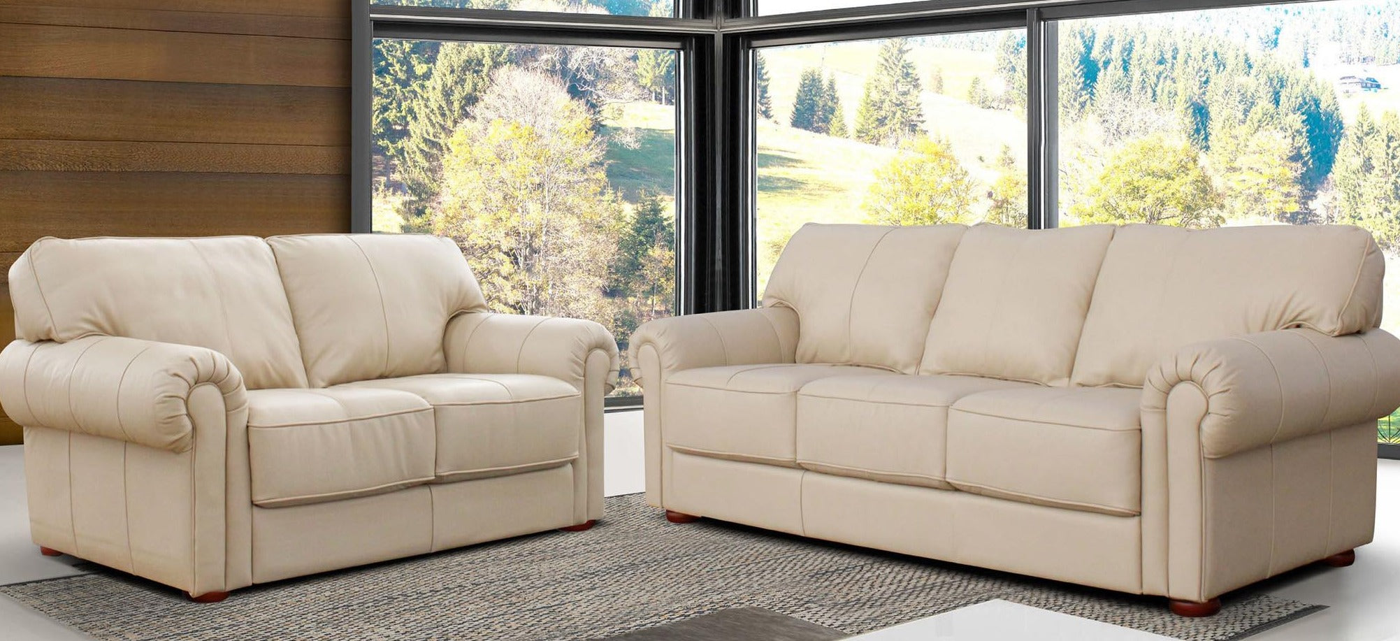 Leather sofa set deal LSMZ56599953BRW
