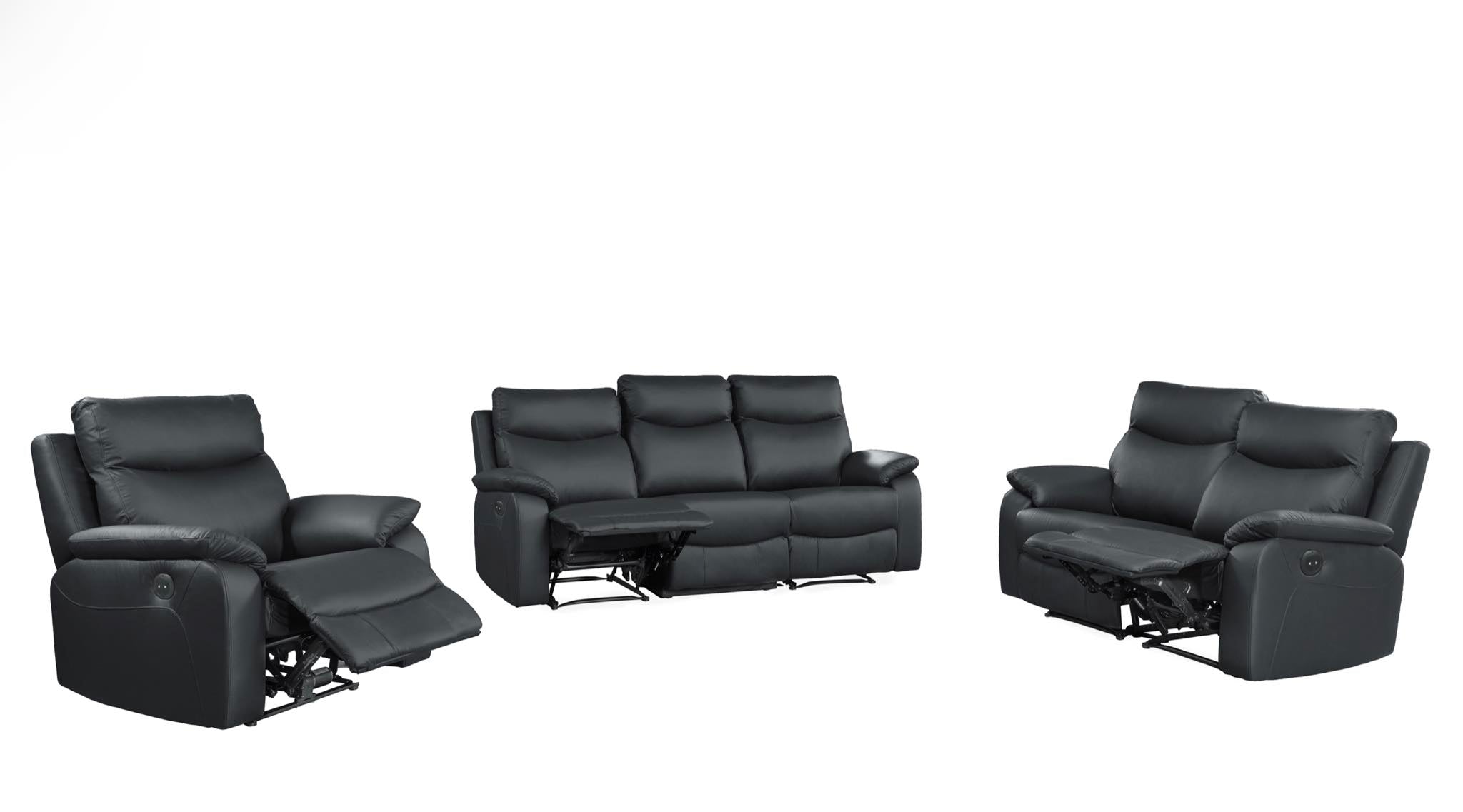 Electric power recliner sofa set deal ERSMZ66599201BLK