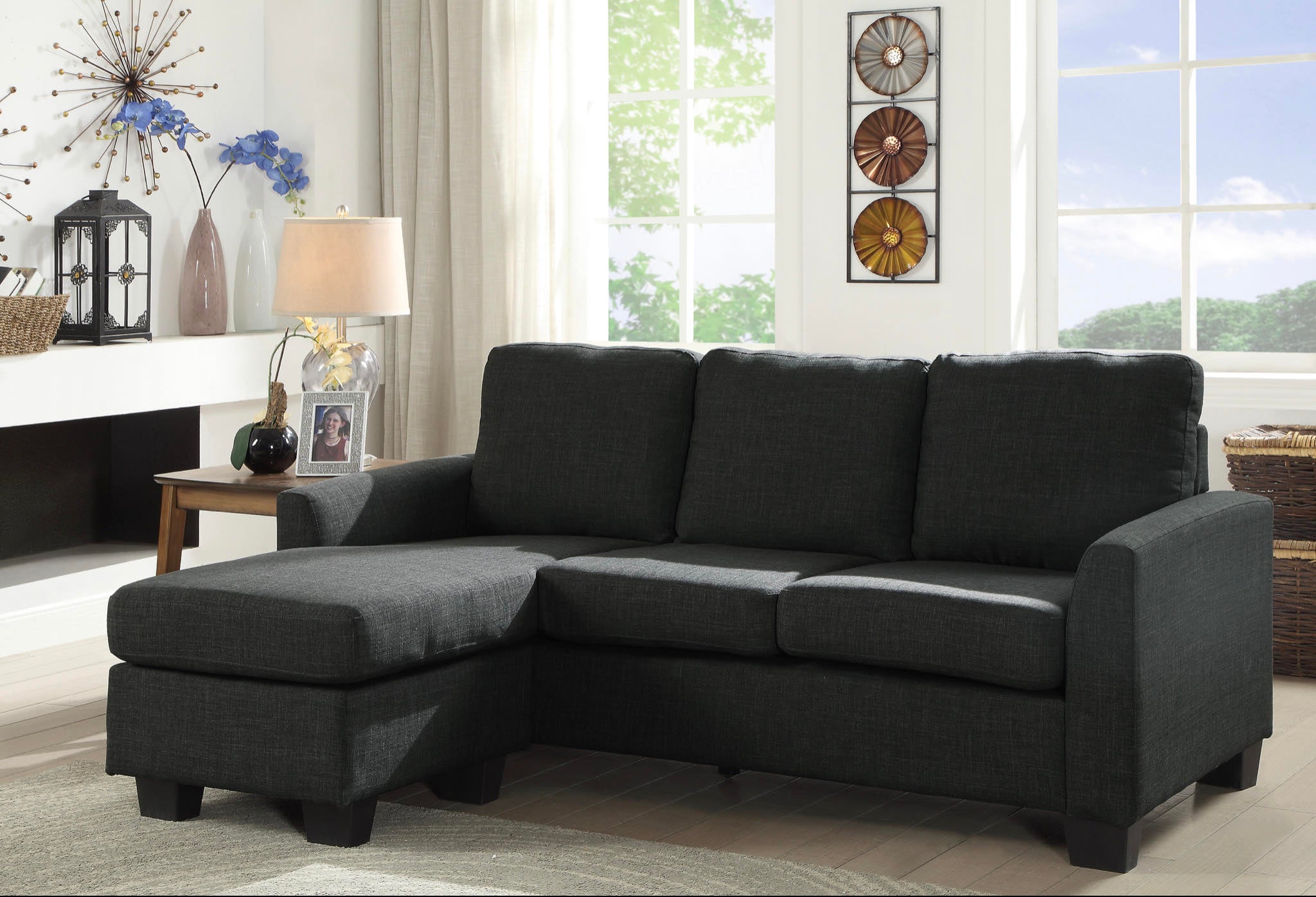 Sectional Fabric sofa set deal SFSMZ4659173GRY