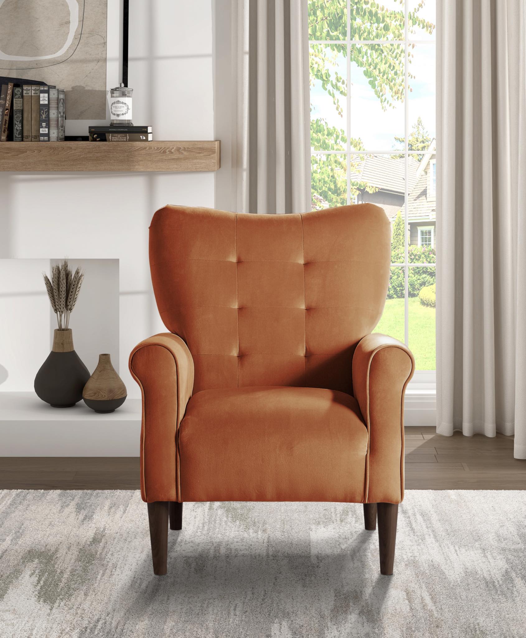 Accent chair ACMZ9651046RN-1
