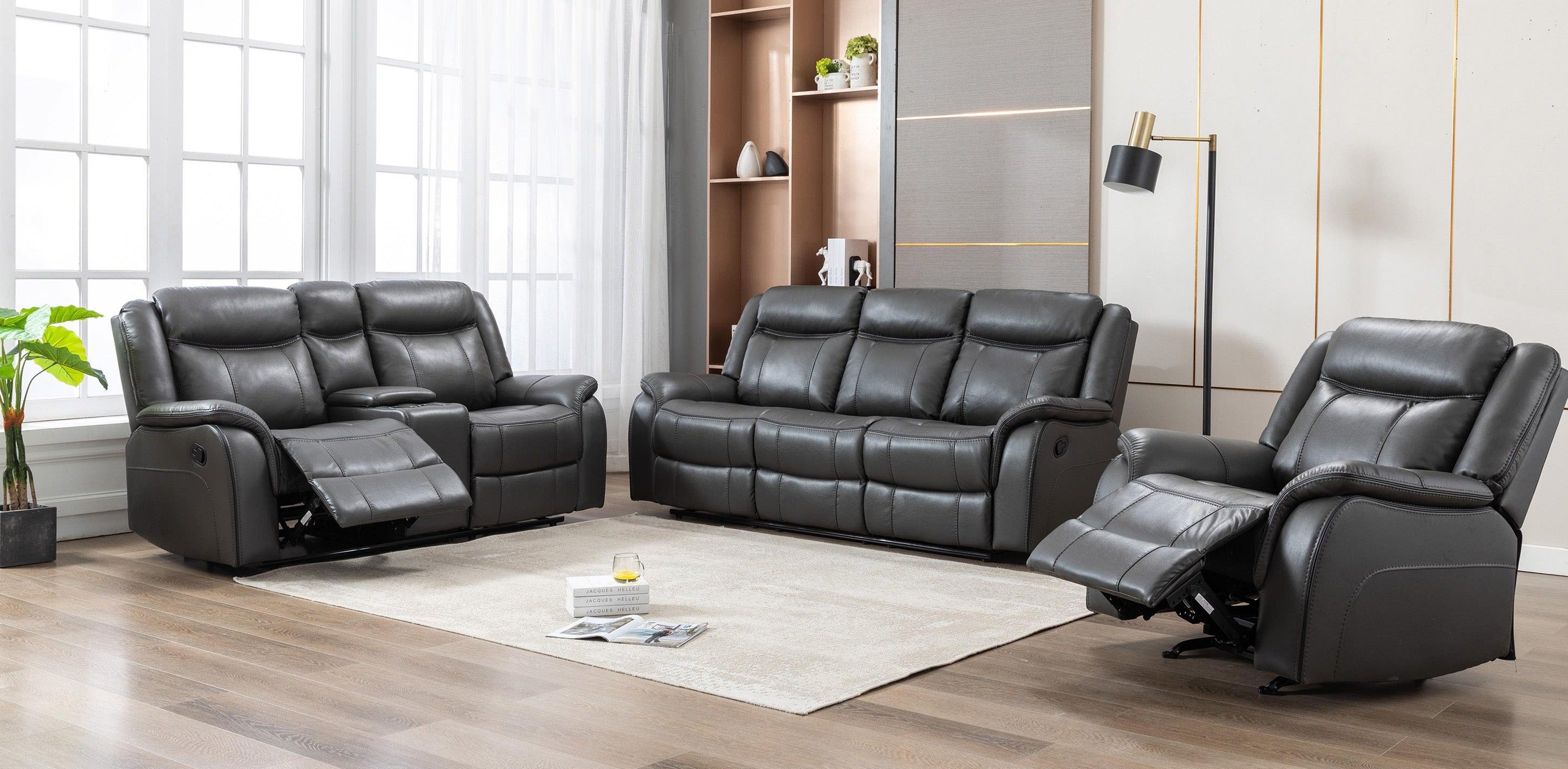 Recliner sofa set deal RSMZ46599926GRY