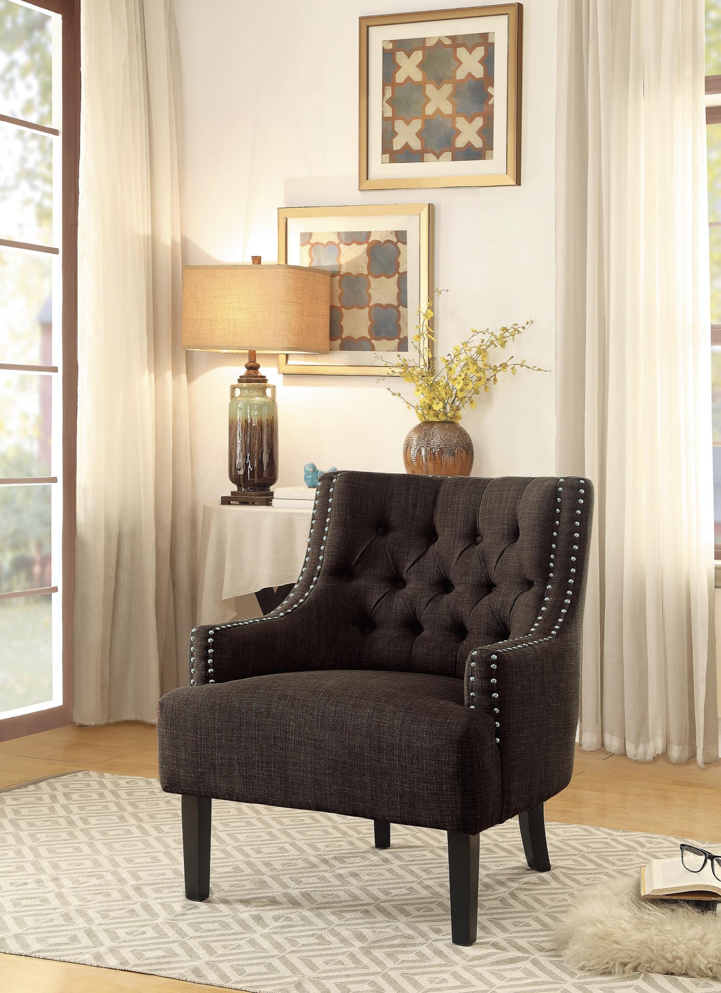 Accent chair ACMZ9651194CH