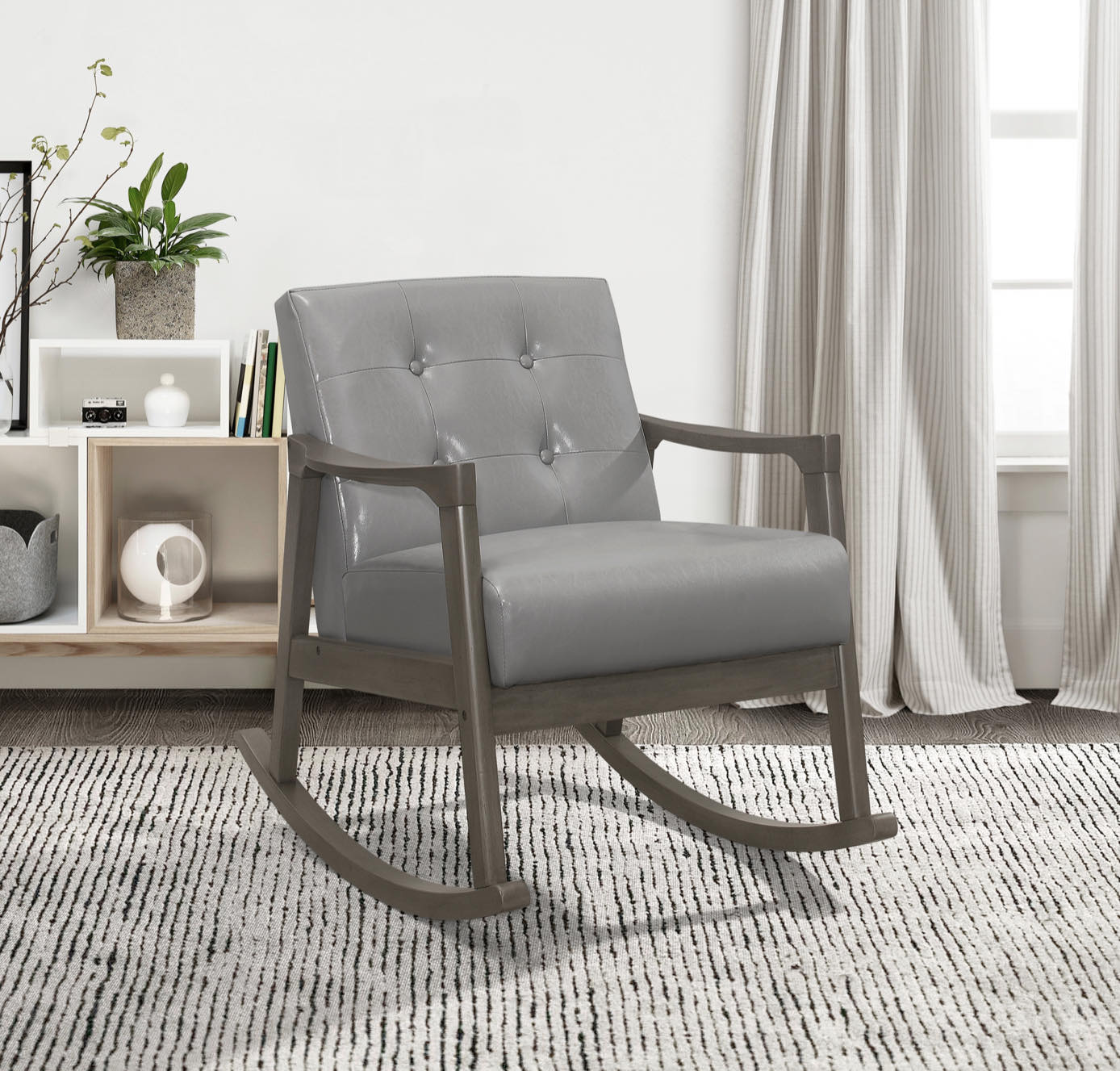 Rocking accent chair ACMZ9651049GY/1