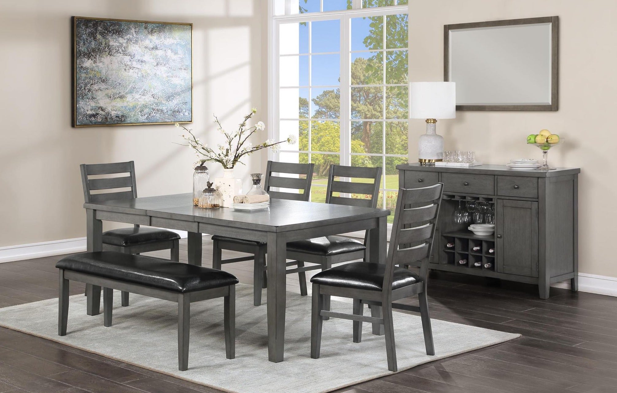 Medium dining Set deal DMZ365567GY-72
