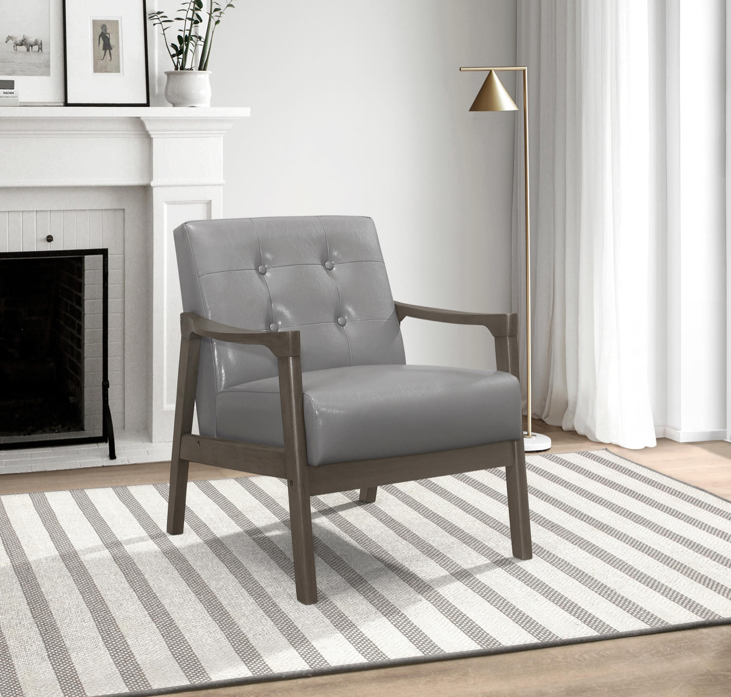 Accent chair ACMZ9651050GY-1