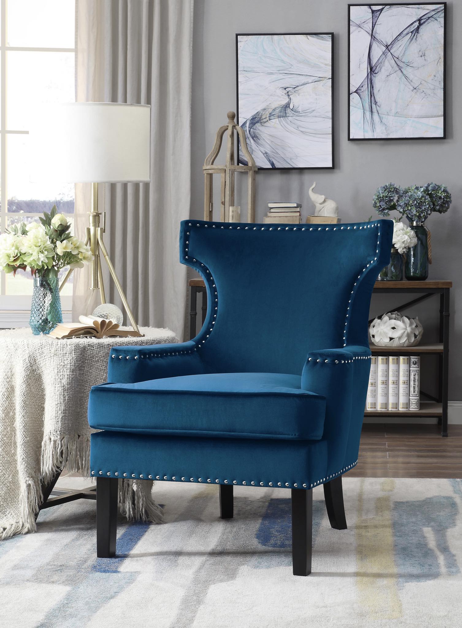 Accent chair ACMZ9651190BU-1