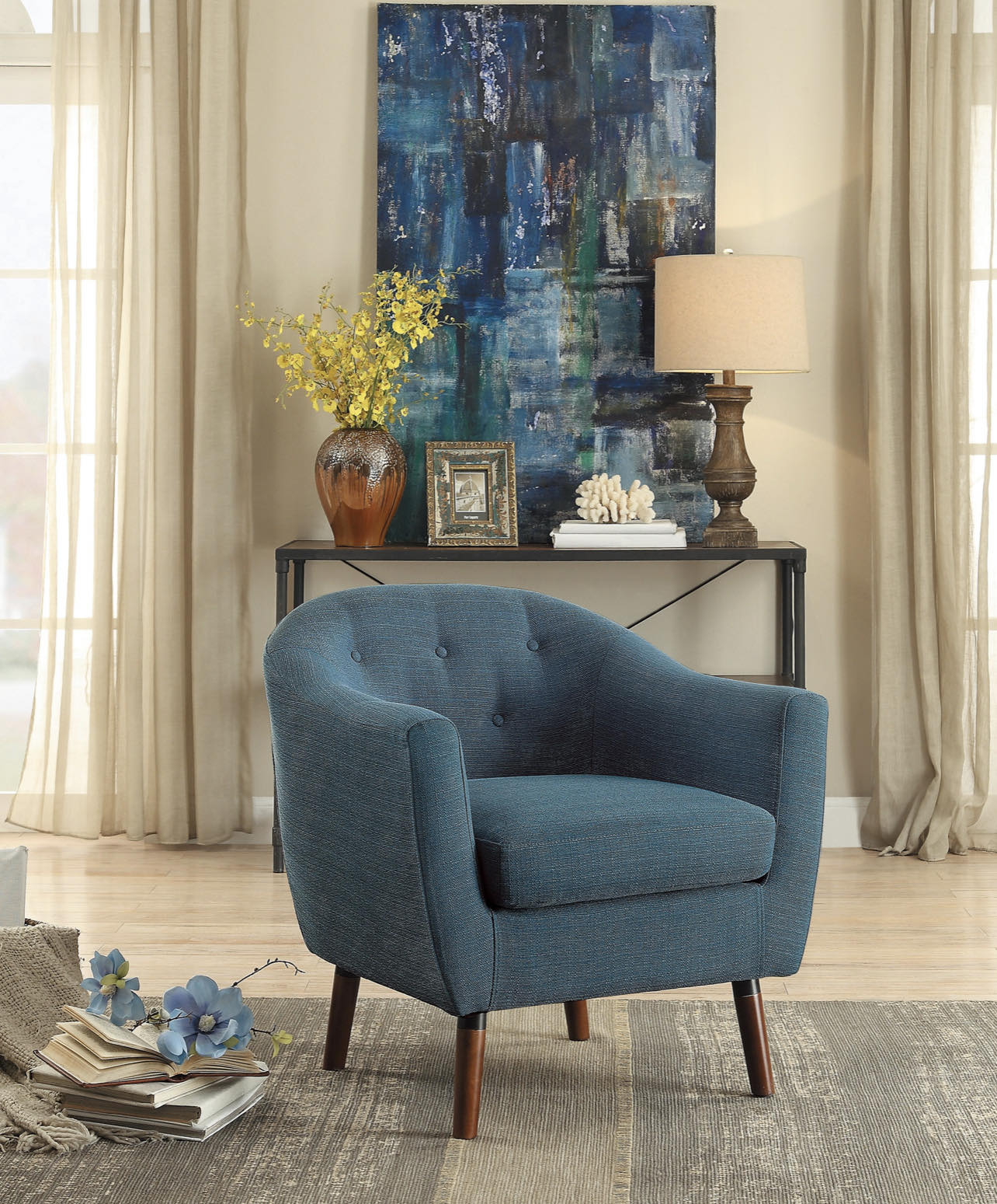 Accent chair ACMZ9651192BL