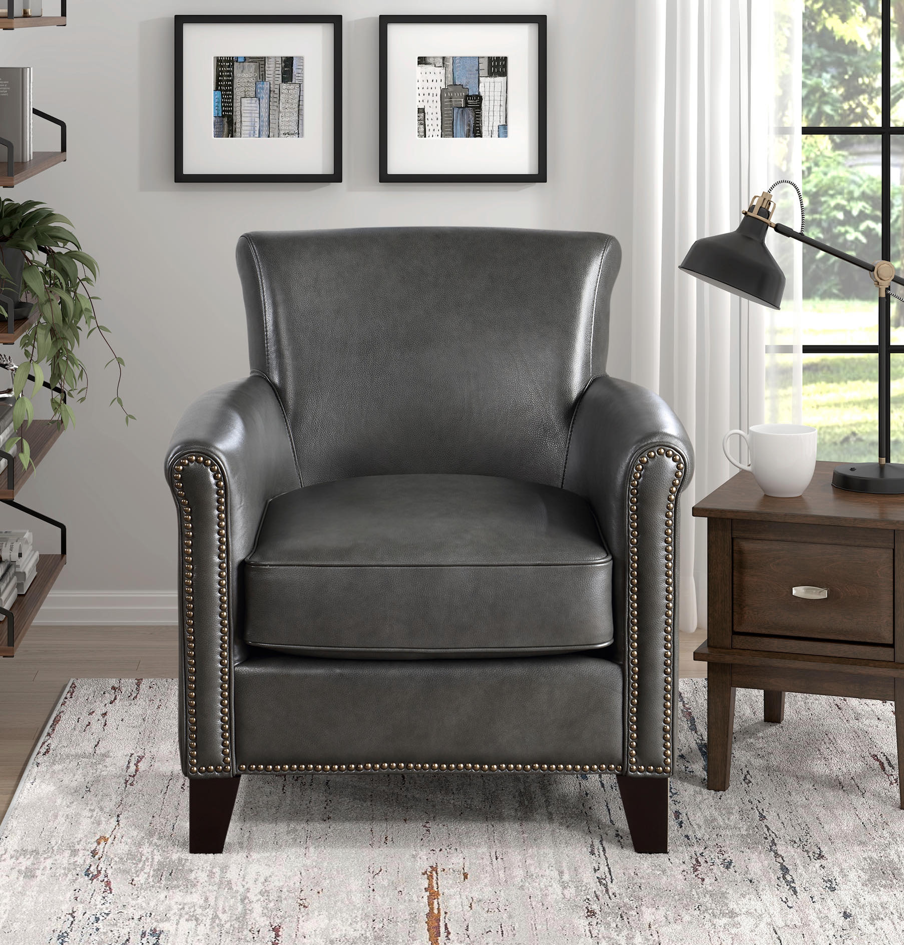 Accent chair ACMZ9659278GRY-1