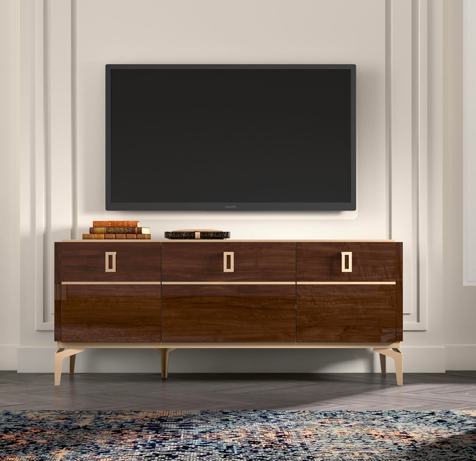 TV Stand TVSMZ12556270NW-64T