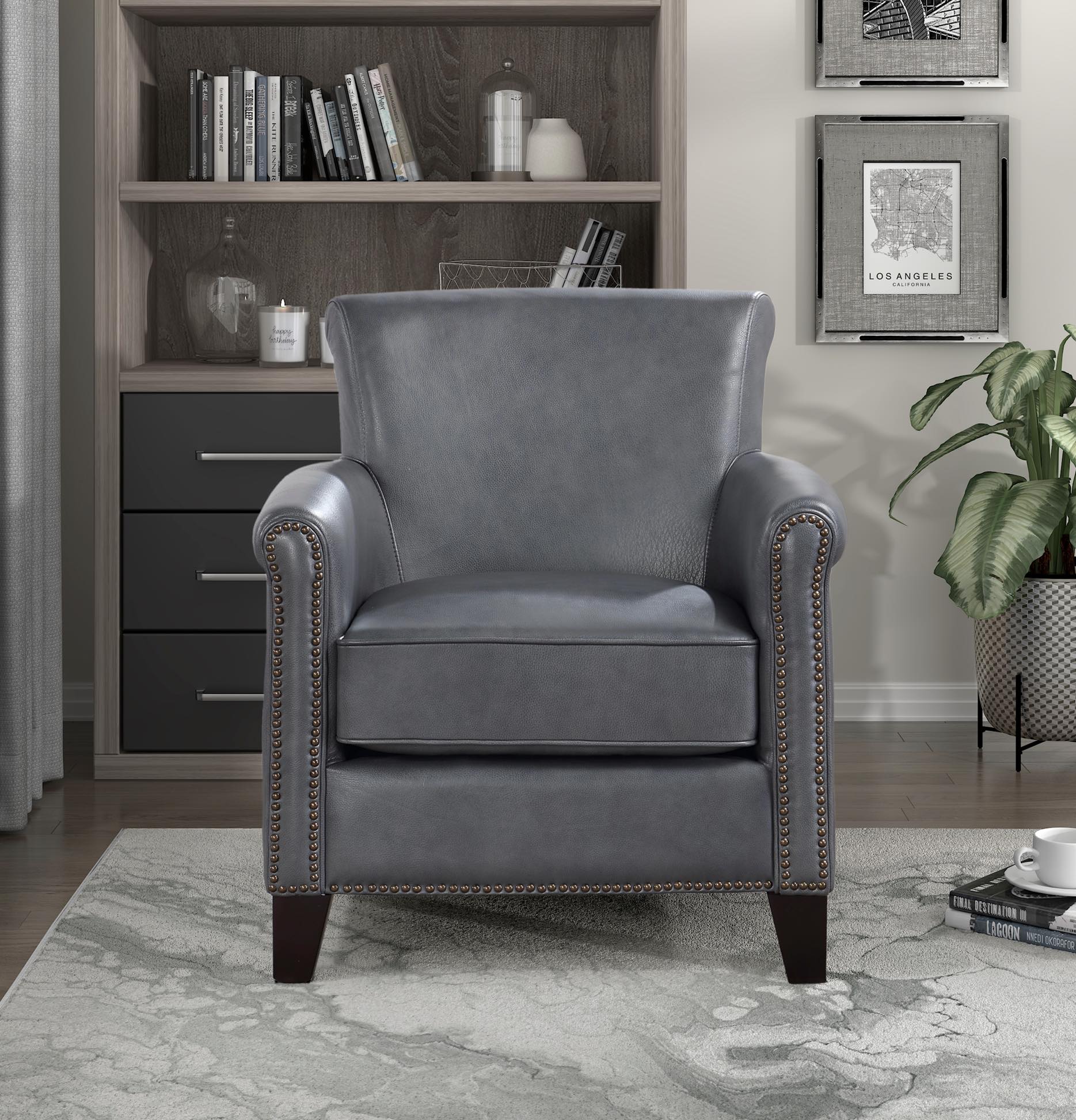 Accent chair ACMZ9659278BGY-1