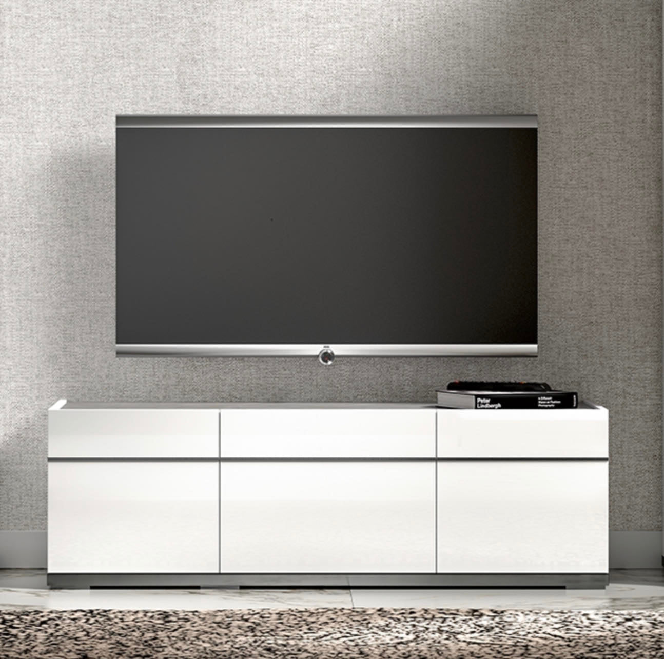 TV Stand TVSMZ125MADWHPT01