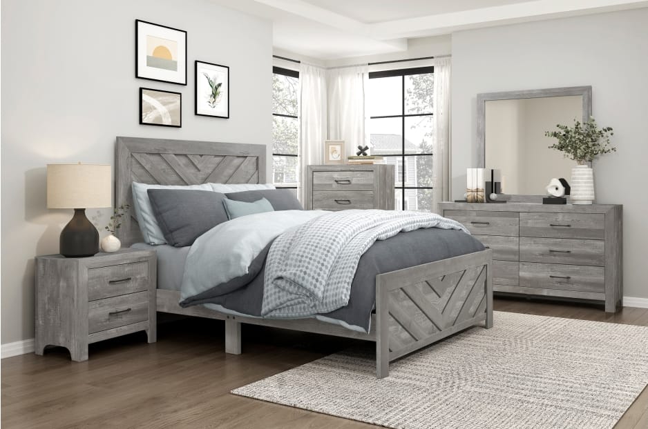DNS-1534NPGY (Bedroom Set)