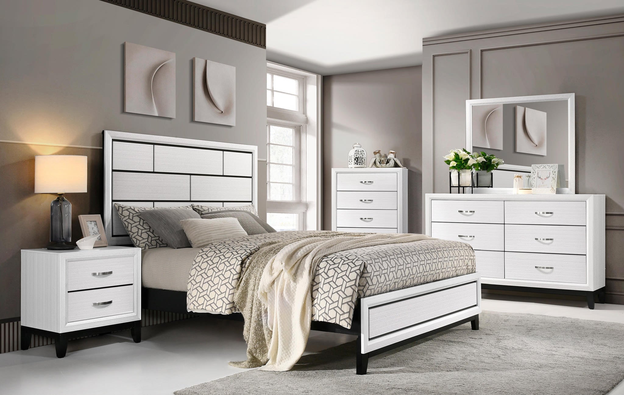 Bedroom Set Deal BMZ2651645WH