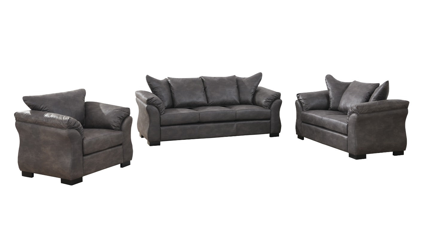 DNS 99075CHR Sectional Sofa