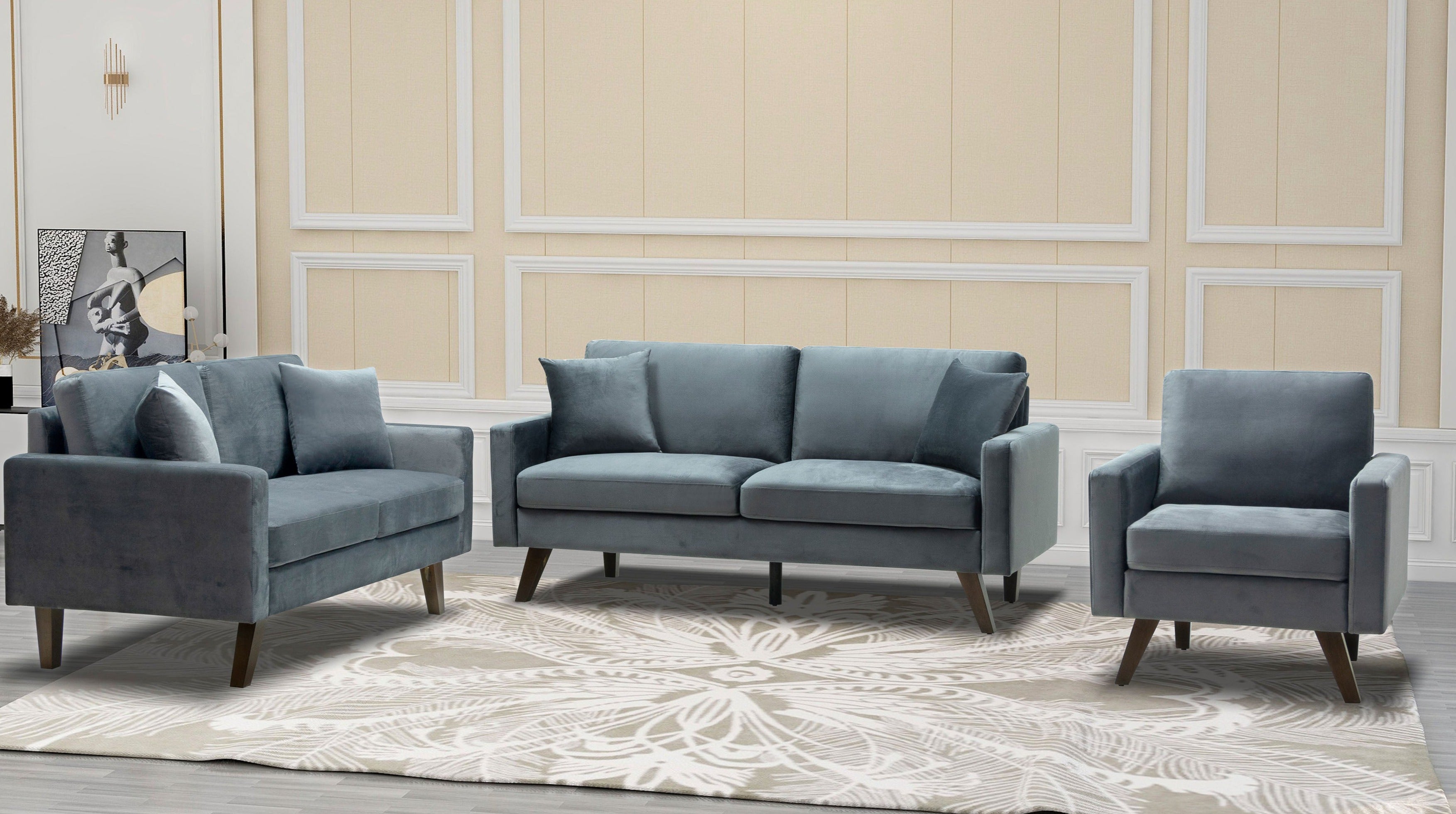 Fabric Sofa set deal FSMZ3659044VGY