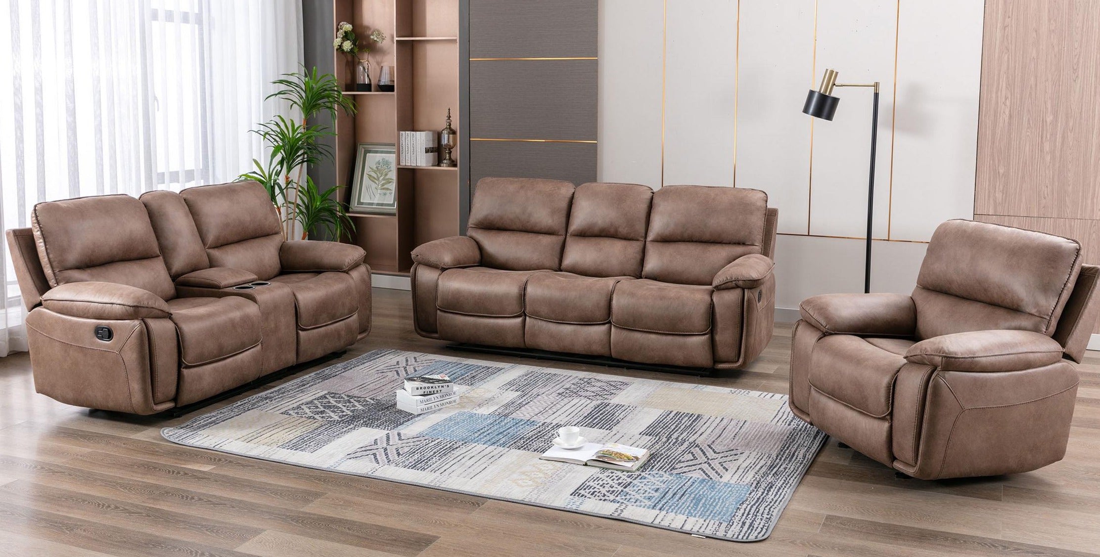 Recliner sofa set deal RSMZ46599929BRW