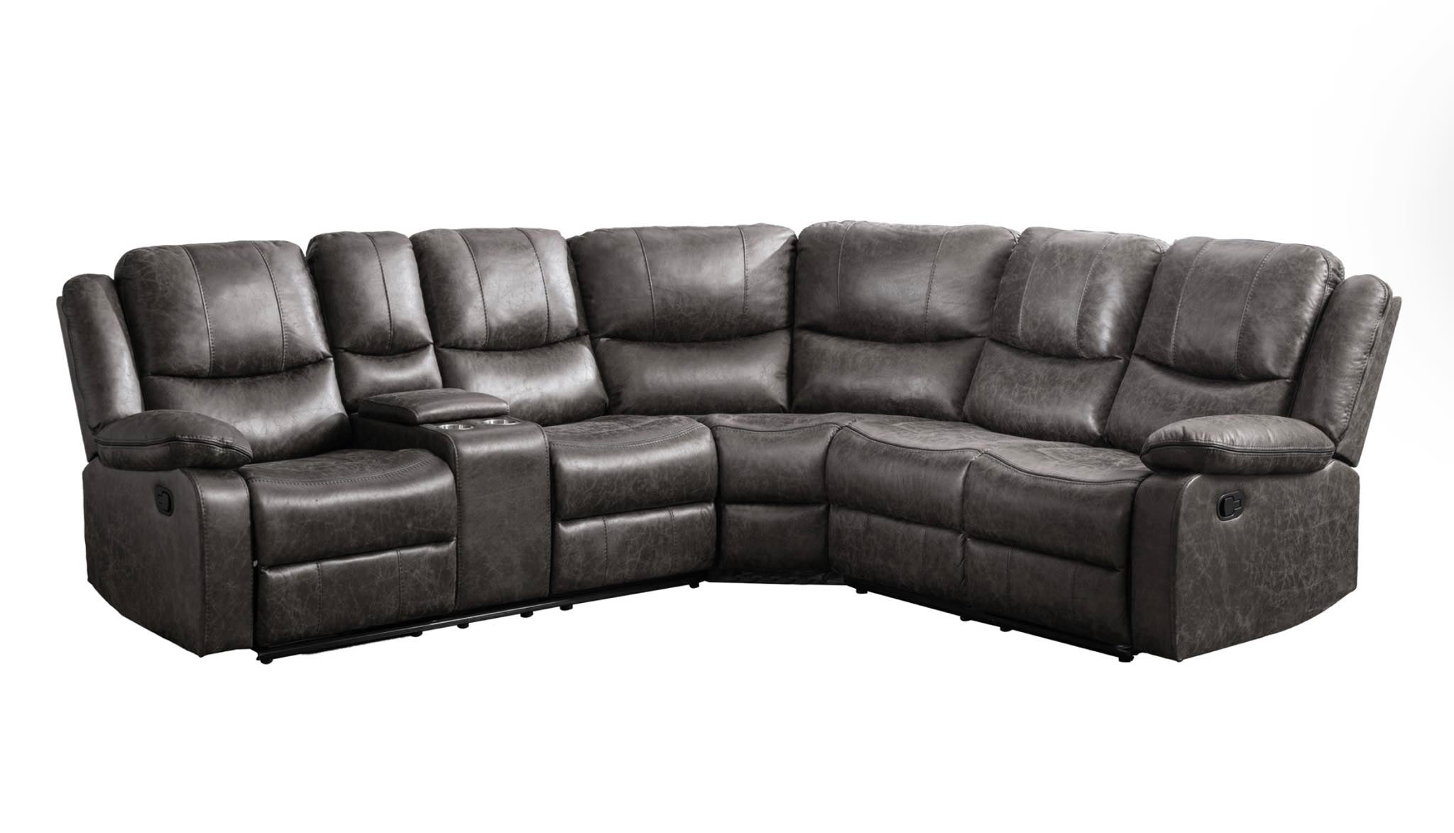 Sectional Recliner sofa set deal SRSMZ46599849GRYSS