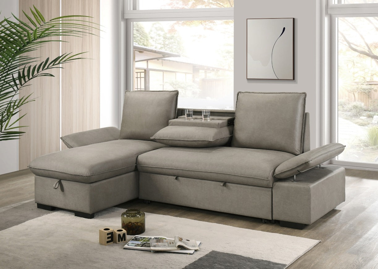 DNS 99098GRYSS Sofa Bed