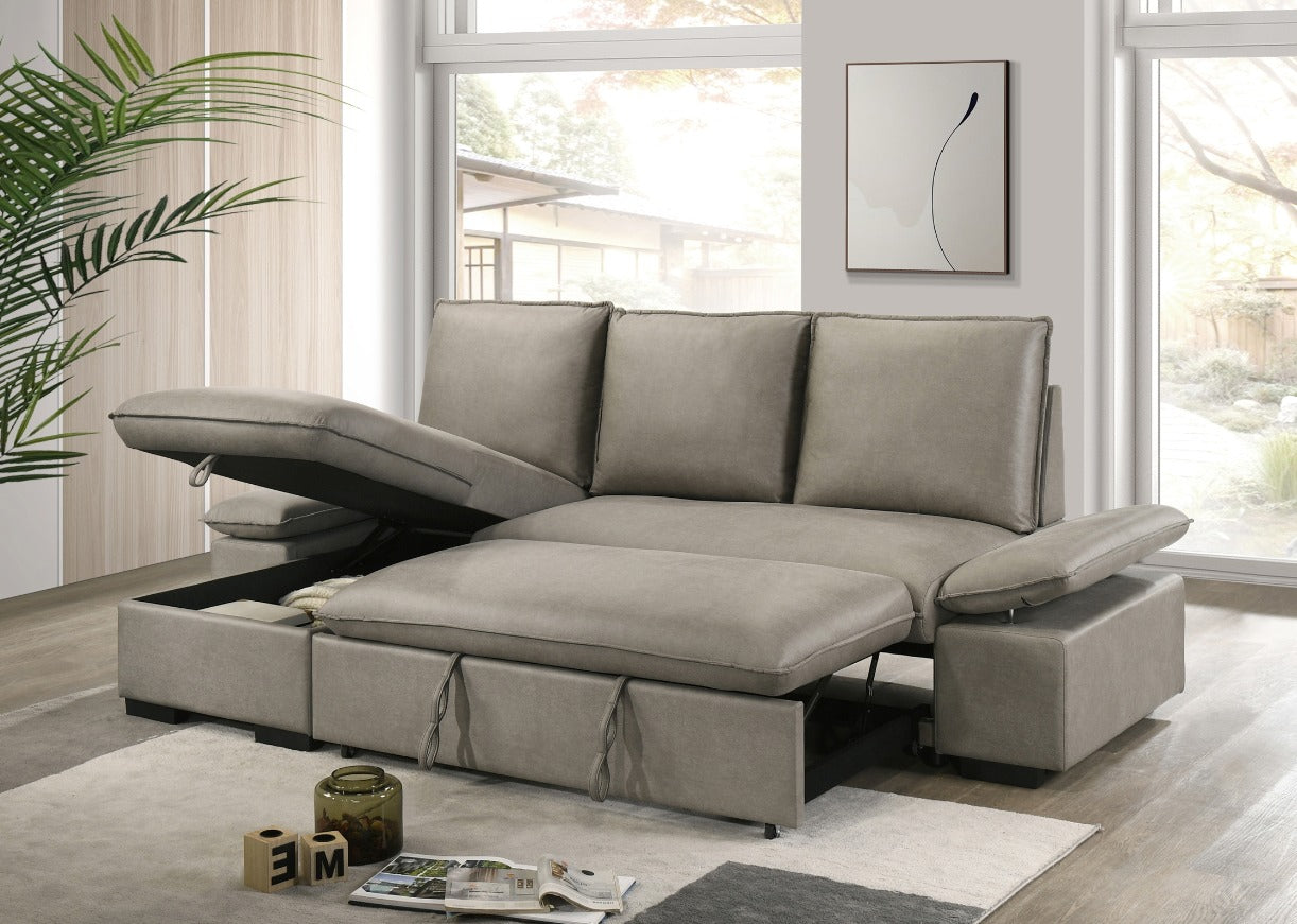 DNS 99098GRYSS Sofa Bed