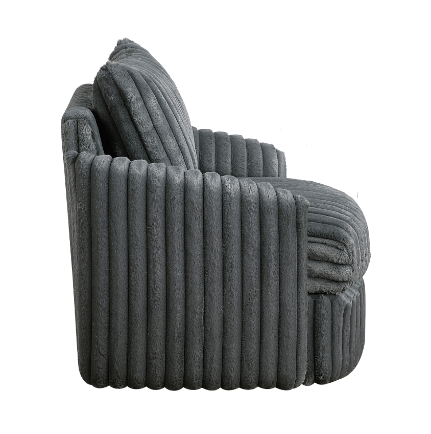 DNS-9539DGY-1-Accent Chair