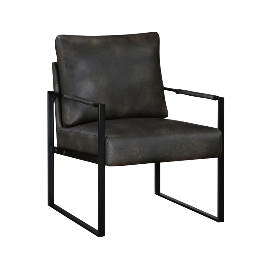 DNS-1011DGY-1-Accent Chair