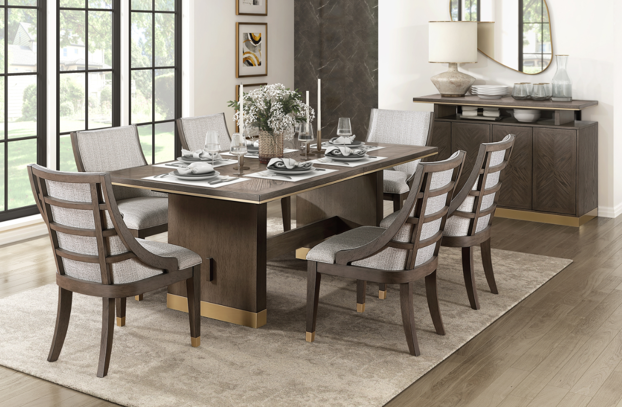 DNS 5933 California Large Dining Set