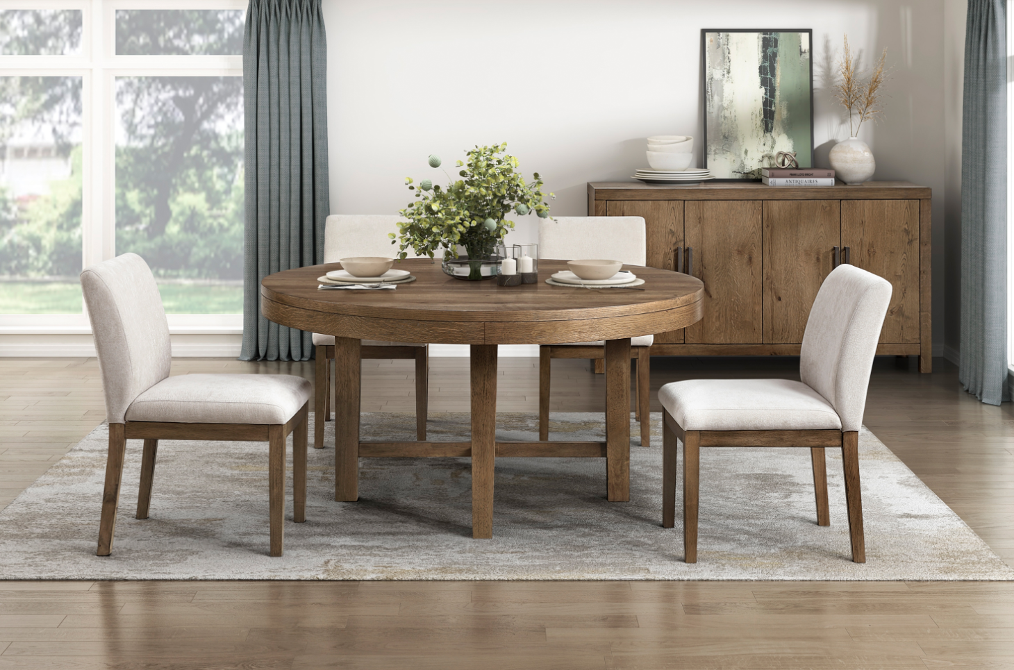 DNS 2447 California Large Dining Set
