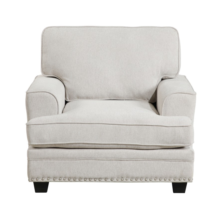 DNS 9648SN Fabric Sectional Sofa