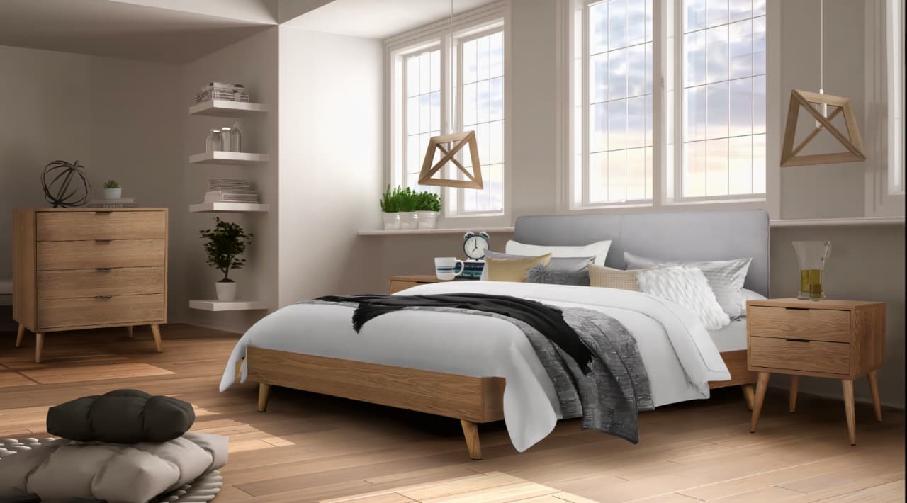 DNS-5890GY (KING & QUEEN & Double Bed)