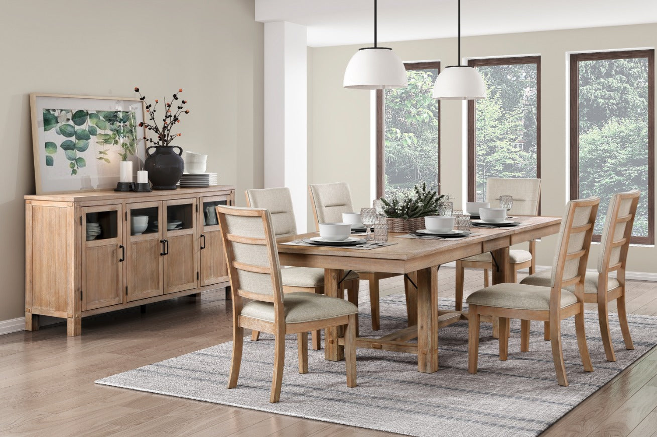 DNS 5848 California Large Dining Set