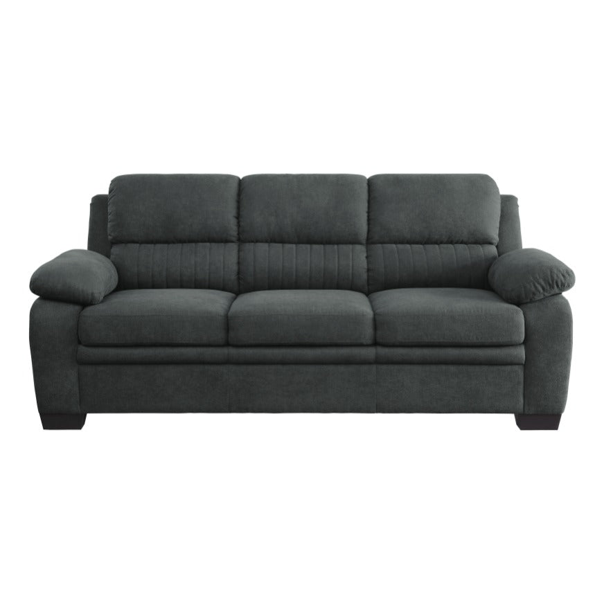 DNS 9333DG Fabric Sectional Sofa
