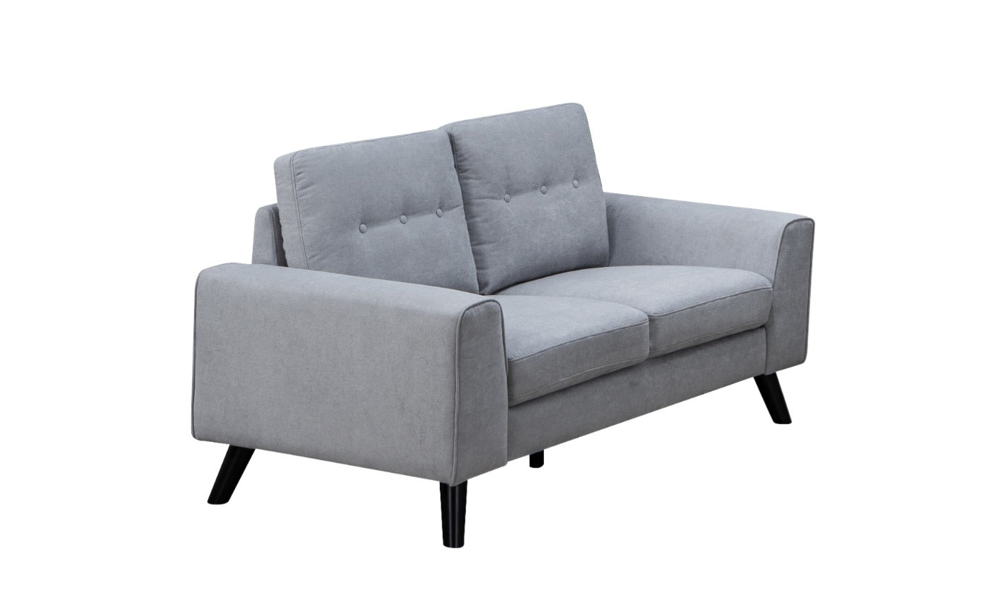 DNS  99947LGY Fabric Sectional Sofa