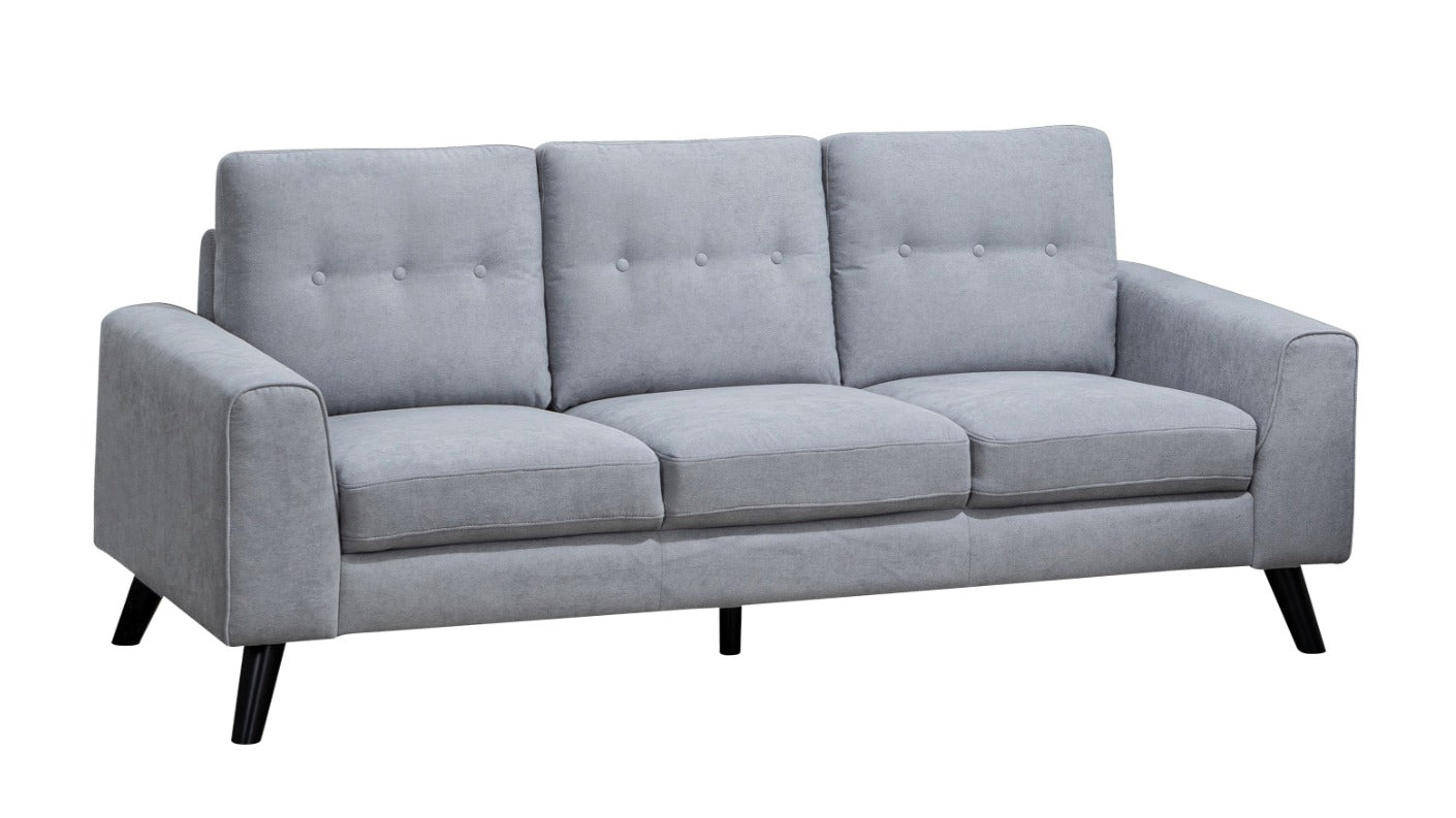 DNS  99947LGY Fabric Sectional Sofa