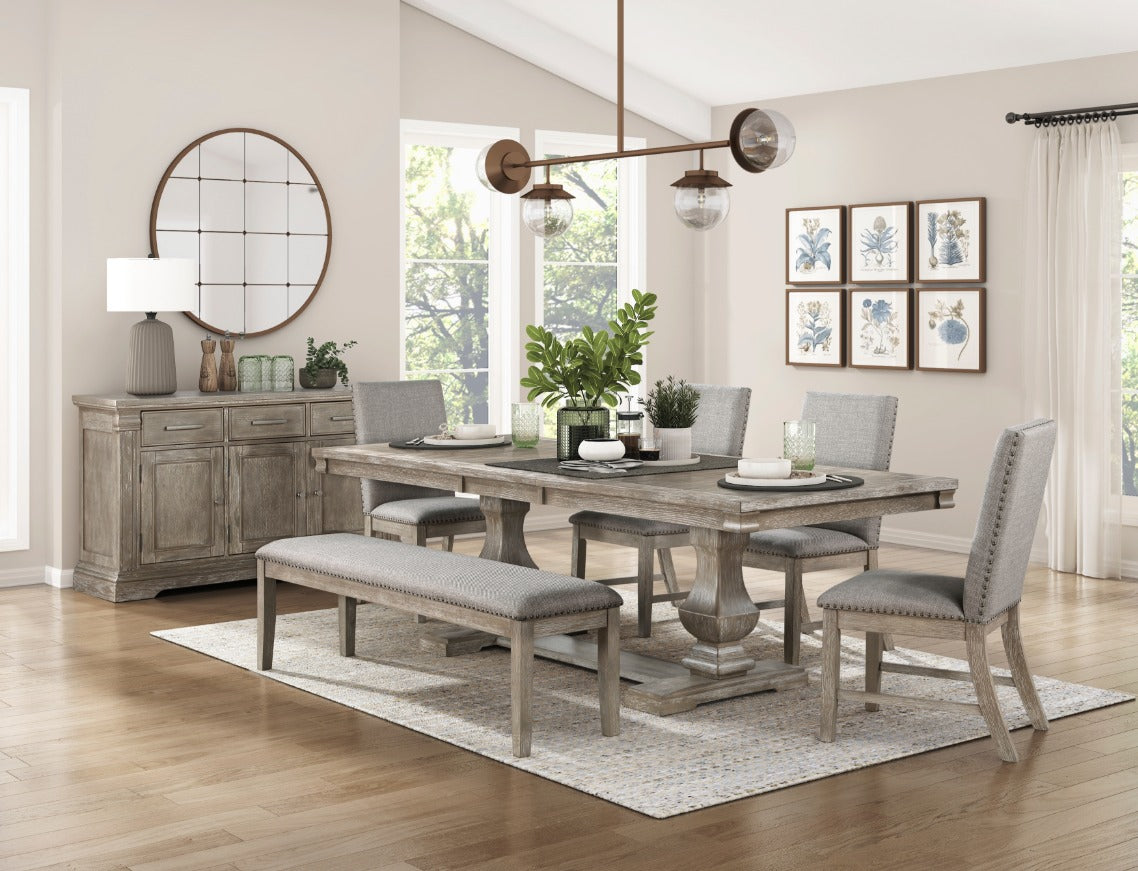 DNS 5741NN California Large Dining Set