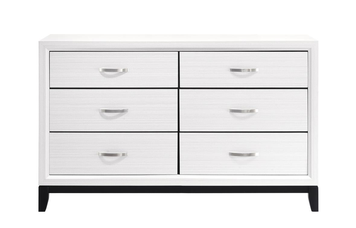 DNS-1645WH California Bedroom Set