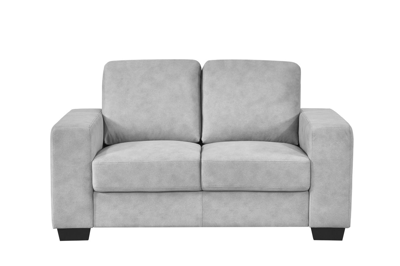 DNS  99088LGY  Fabric Sectional Sofa